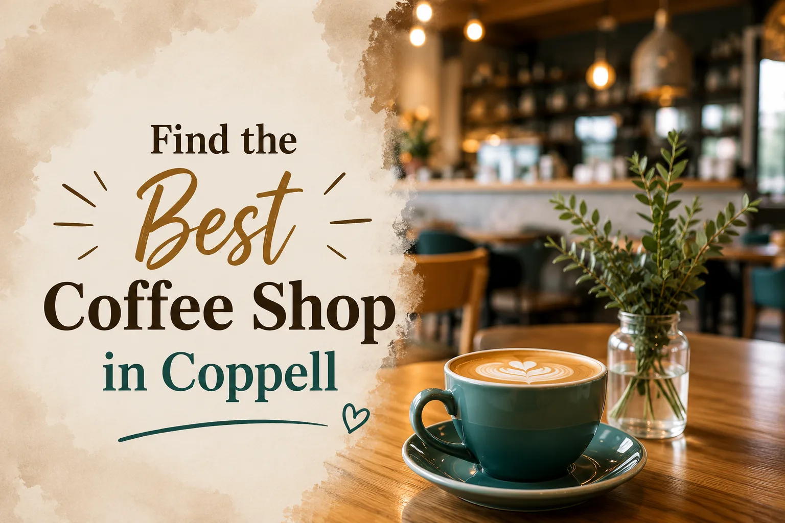 Best coffee shop in Coppell Texas at Sayfani Coffee House