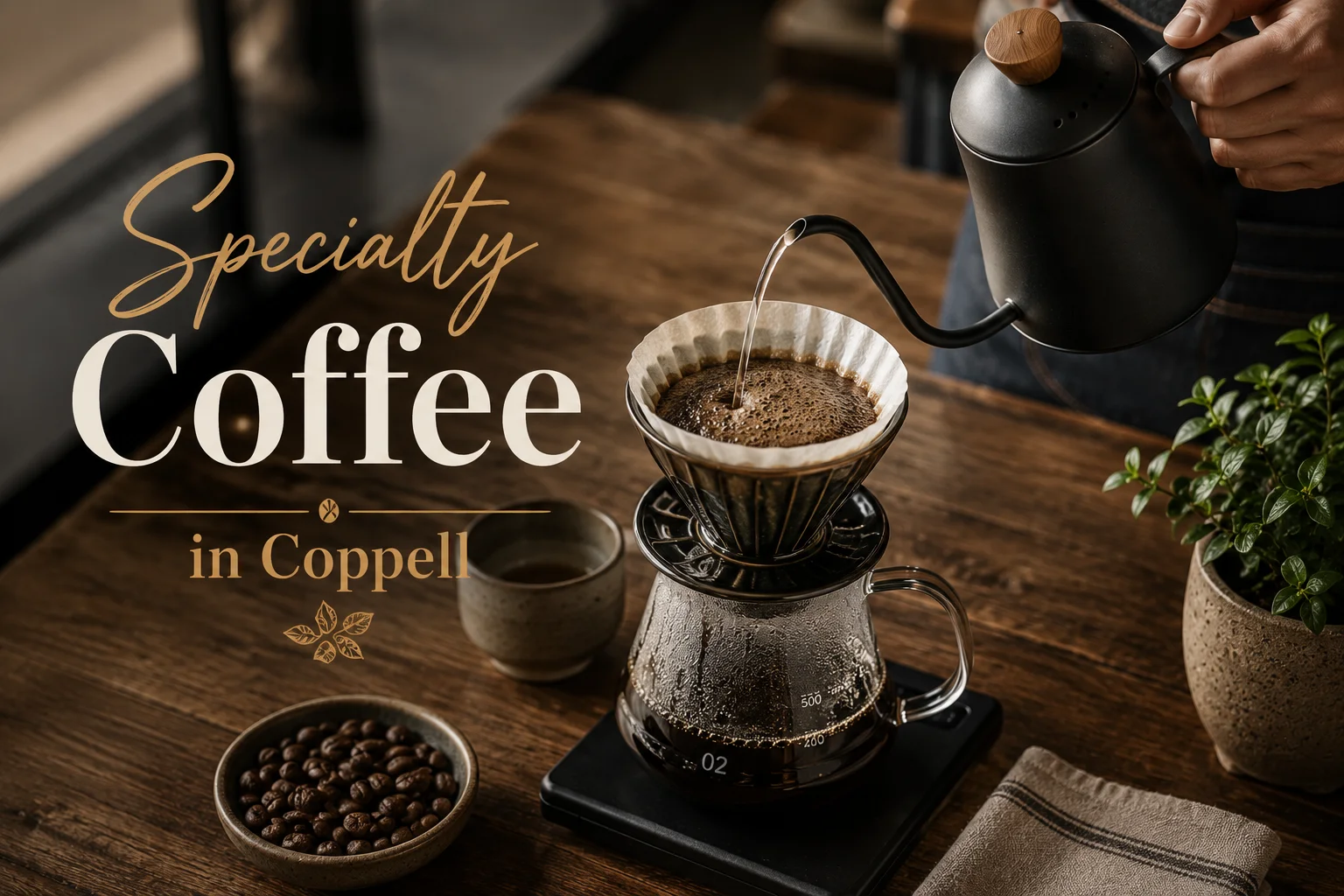 Specialty coffee in Coppell TX at Sayfani Coffee House