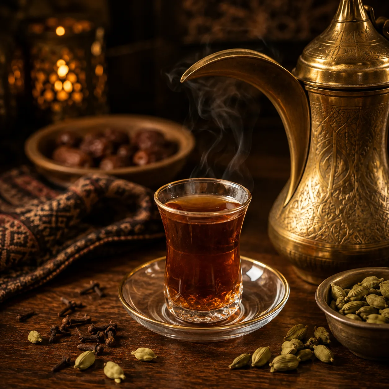 Adeni Tea — aromatic spiced Yemeni tea, best served by the pot